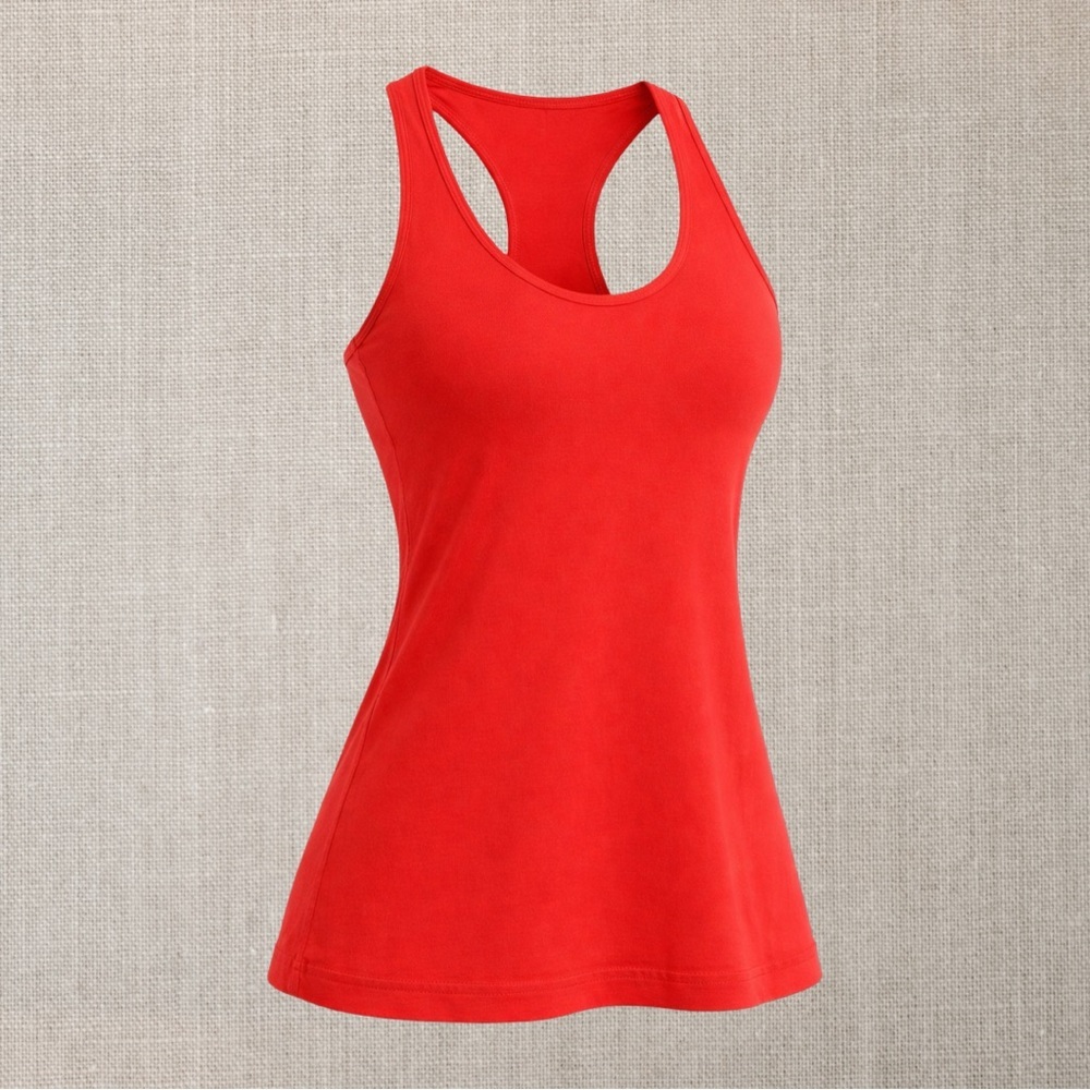Lululemon Cool Racerback Tank Top - Coral Pink/Red